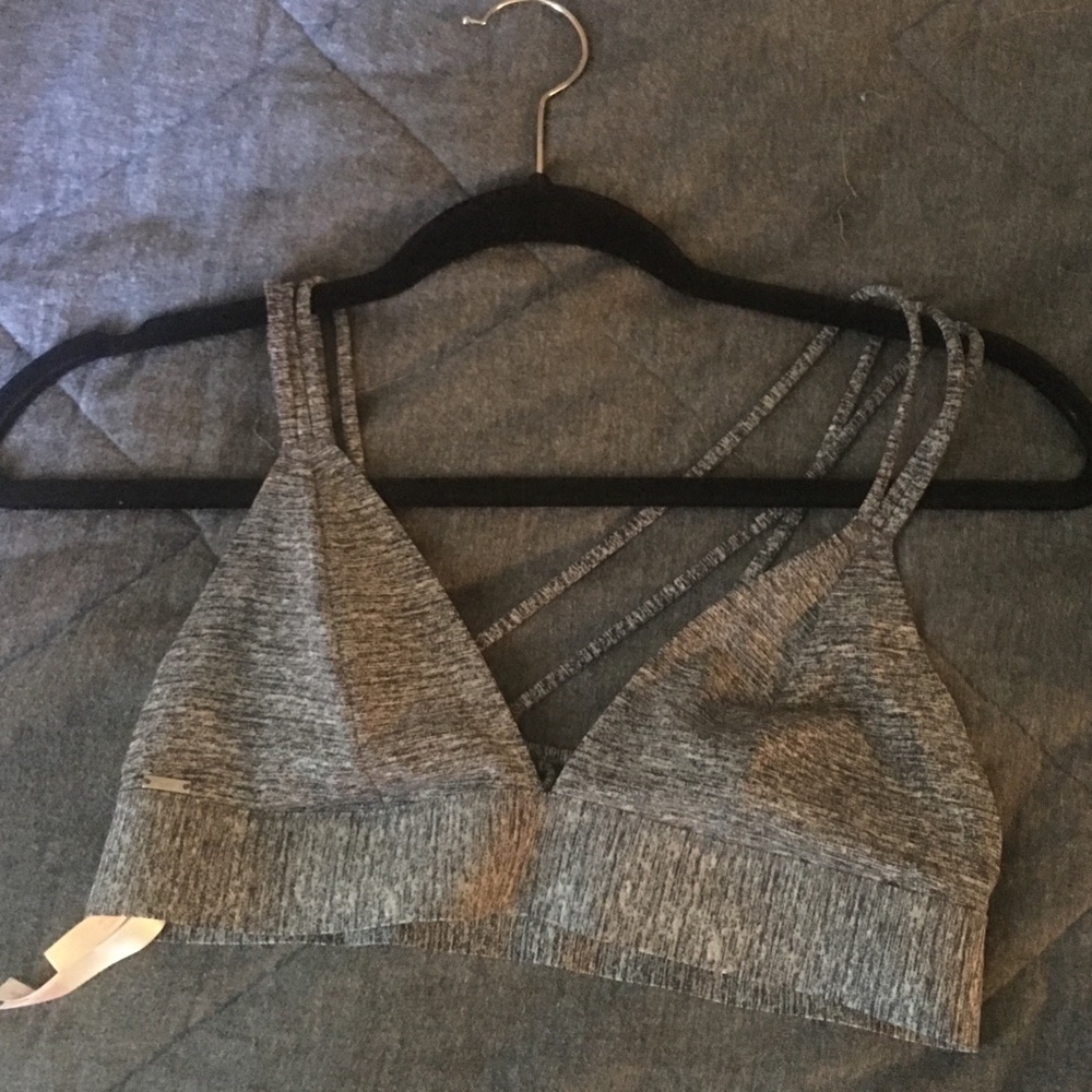 PINK Bralette in Gray